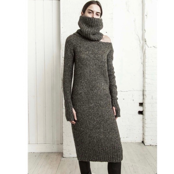 Nicholas K Cypress Alpaca Blend Sweater Dress - Picture 6 of 11